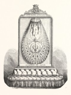 Exhibition ' manteaux de cour'  by the Company Lyonnaise, the palace of the industry. Paris,