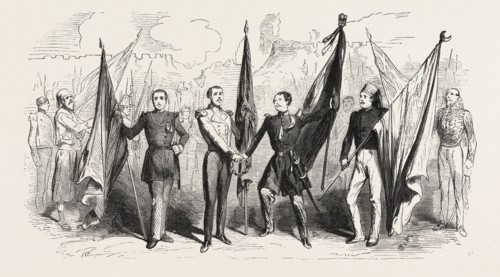 VICTORY! Cantata of Mr. Michek Carré, MA Adam music, sung by MM. Jourdan, Faure, Delaunay-R. and