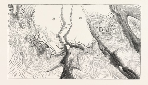 The Crimean War, 1855: PLAN OF THE ATTACK OF MALAKOFF 1. Redan Canage 2. Malakoff, or Korniloff 3.
