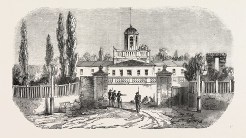 Circle Nobles, inhabited during the siege of Sevastopol by Prince Menschikoft. The Crimean War,