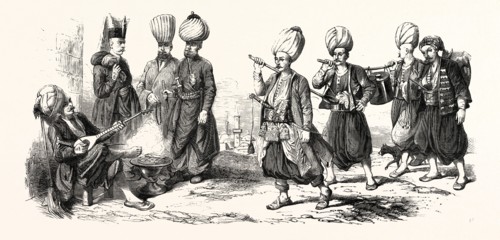 Janissary guard. Paymaster. Room leader. NCO guard. Chief scullion. Officers cooks. Marmite the