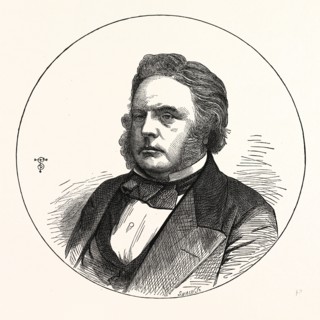 JOHN BRIGHT, ESQ., M.P. FOR BIRMINGHAM. 16 November 1811 27 March 1889, Quaker, was a British