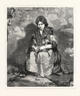 THE OUTCAST. AFTER A DRAWING BY A. FRIPP