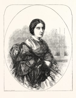 MADAME MIOLAN-CARVALHO, OF THE ROYAL ITALIAN OPERA, COVENT GARDEN, LONDON, UK. Marie Caroline