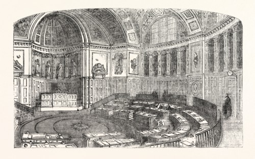 THE SENATE HOUSE OF THE LUXEMBOURG PALACE, PARIS
