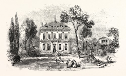 ROSSINI'S VILLA AT PASSY an area of Paris, France
