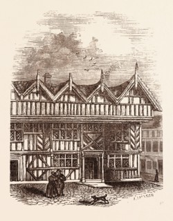 CHARLES THE SECOND'S HOUSE, WORCESTER, UK, britain, british, europe, united kingdom, great britain,