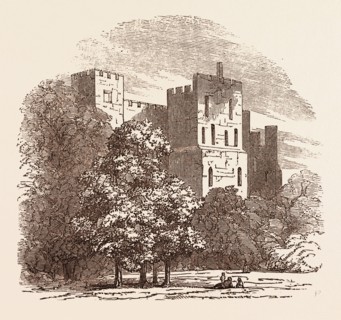 Ludlow Castle is a partly ruined uninhabited medieval building in the town of the same name in the