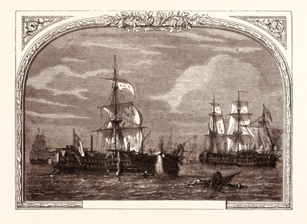 ADMIRAL HOTHAM'S ACTION OFF CAPE CORSE, MARCH 14TH, 1795