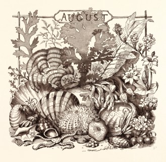 AUGUST, calendar, year, month, monthly