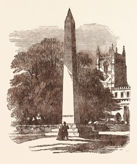 SIR FRANCIS CHANTREY, BORN APRIL 7, 1781. THE CHANTREY MEMORIAL, NORTON, NEAR SHEFFIELD, UK. Sir