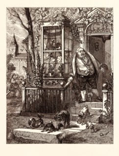 A RUNAWAY KNOCK. PAINTED BY GEORGE CRUIKSHANK. George Cruikshank (27 September 1792  1 February