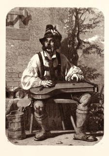 A TYROLESE COMPOSER. PAINTED BY CARL HAAG
