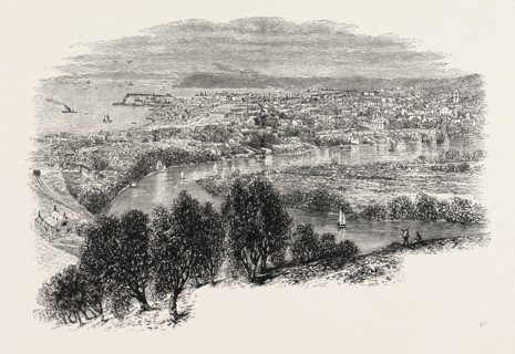 TRONDHJEM, THE ANCIENT CAPITAL OF NORWAY.  Trondheim, historically, Nidaros and Trondhjem, is a