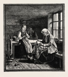 INTERIOR OF A NORWEGIAN HOUSE