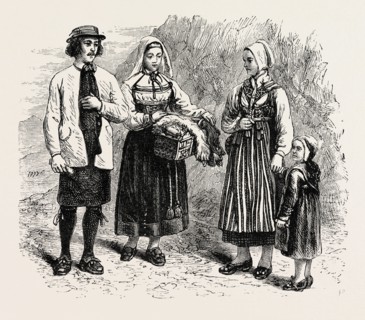 A GROUP OF DALECARLIANS. Historically, the people of Dalecarlia â€ì called Dalecarlians, or
