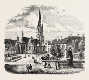 RIDDARHOLM CHURCH. The Riddarholmen Church, Riddarholmskyrka, is the burial church of the Swedish