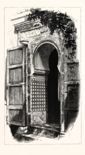 Entrance to the Mezquita, Granada, Spain