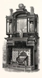 Chimney piece, by Messrs. G. Trollop and Sons, UK, britain, british, europe, united kingdom, great