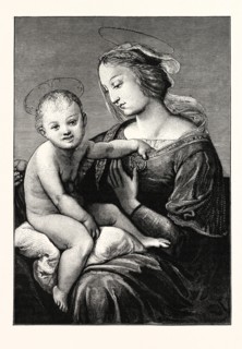 Virgin and Child, by Raphael, an Italian painter and architect