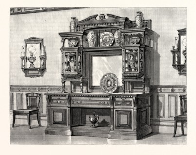 Sideboard designed by Messrs. Jackson and Graham.