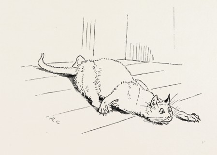 THE CAT THAT ATE THE RAT, 19th century