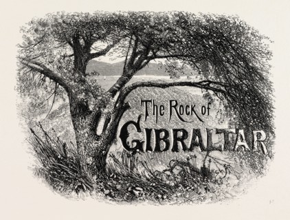 Sketch in the Alameda, Gibraltar
