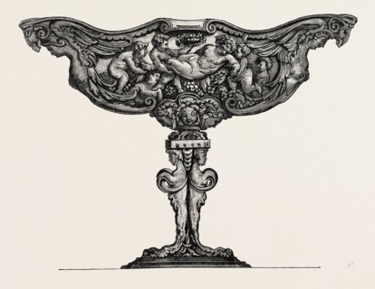 Silver Tazza. Sixteenth Century. Italian Work