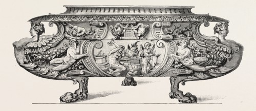 Silver Wine-Cooler. Sixteenth Century. Italian Work