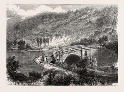 THE BRITISH ASSOCIATION AT BATH: AQUEDUCT OF THE KENNET AND AVON CANAL, AT LIMPLEY STOKE, NEAR