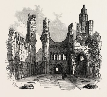 THE BRITISH ASSOCIATION AT DUNDEE: ARBROATH ABBEY, UK, 1867