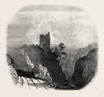 THE CALEDONIAN RAILWAY: WOODHOUSE TOWER, UK, 1847