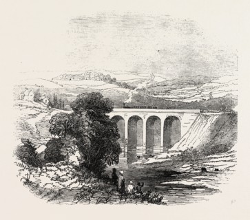THE CALEDONIAN RAILWAY: THE DRY SANDS VIADUCT, UK, 1847
