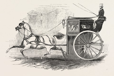 REYNOLDS'S IMPROVED PATENT SAFETY CAB, 1846