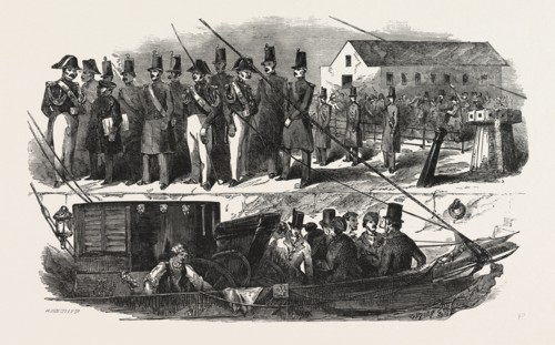 THE END OF THE SEASON, 1846, OFF TO PARIS: LANDING AT BOULOGNE