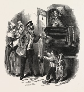 THE END OF THE SEASON, 1846, OFF TO PARIS: COURIER AND TRAVELLING CARRIAGE
