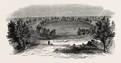 DANISH ENCAMPMENT AT SWINSHEAD, UK, 1847