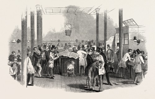 THE CLEARING HOUSE, IN LOMBARD STREET, UK, 1847