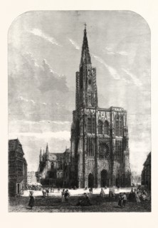 STRASBOURG CATHEDRAL, 1861