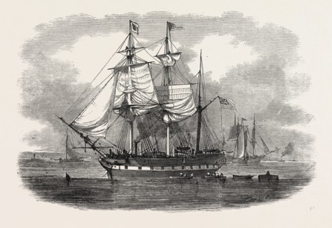 THE EMIGRANT SHIP "ARTEMISIA," BOUND FOR MORETON BAY, NEW SOUTH WALES, 1848