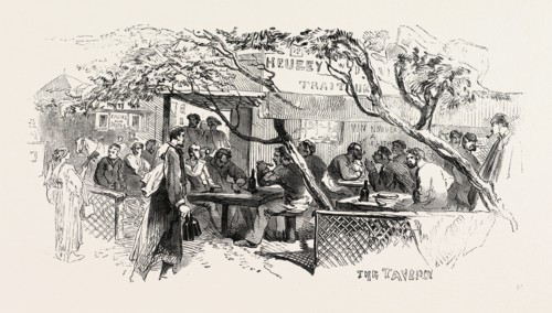 THE TAVERN, PARIS, 1859