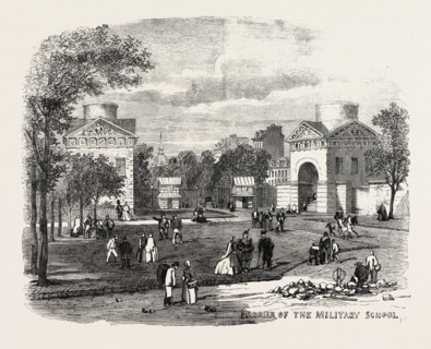 BARRIER OF THE MILITARY SCHOOL, PARIS, 1859