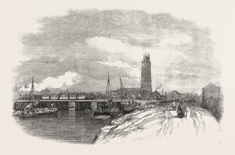 OPENING OF THE GREAT NORTHERN RAILWAY, BOSTON, UK, 1848