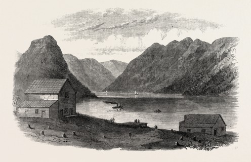 SKETCHES FROM BRITISH COLUMBIA: PORT ANDERSON, ANDERSON LAKE, 1864
