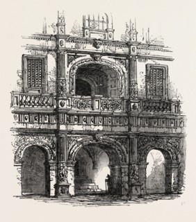 BRUNSWICK: PORTAL OF A HOUSE, 1864