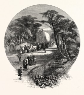 THE LAST LOAD OF HAY, 1859
