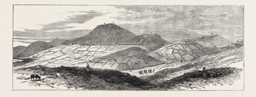 THE CIVIL WAR IN SPAIN: MONTE MONTANO, THE RIGHT OF THE CARLIST POSITIONS: FROM THE HILL ABOVE SAN