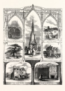 ARCHEOLOGICAL RELICS AT ENFIELD: REMAINS OF THE OLD CHURCH, RALEIGH'S HOUSE, UVEDALE'S CEDAR, THE