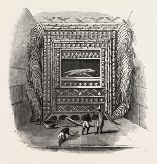 THE WESTERN COAST OF AFRICA: JUJUH-HOUSE, OE HOUSE OF WORSHIP, 1850