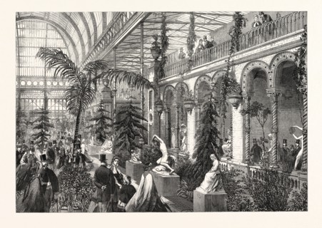 EXHIBITION OF SCULPTURE IN THE GARDEN OF THE HORTICULTURAL SOCIETY, SOUTH KENSINGTON, LONDON, UK,